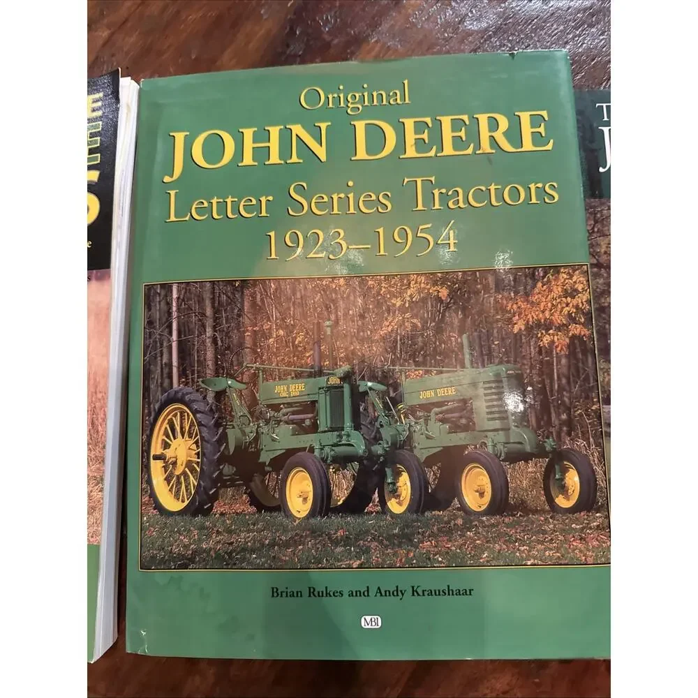 John Deere Tractor Book Lot (3) Letter Series 1923-1954, How to Restore, History